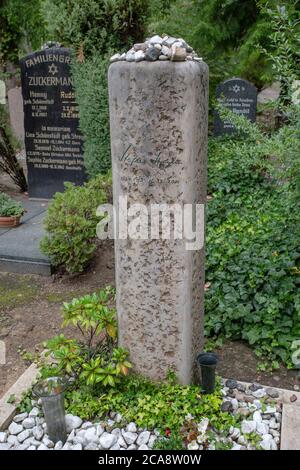 Friedhof Weißensee, cimitero di Weissensee, il più grande cimitero ebraico d'Europa Foto Stock