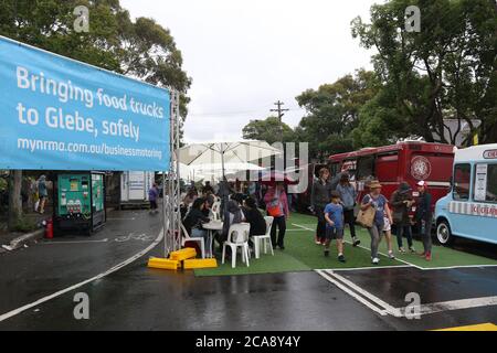 Fiera di Glebe Street 2015. Foto Stock