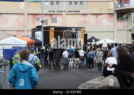 Fiera di Glebe Street 2015. Foto Stock