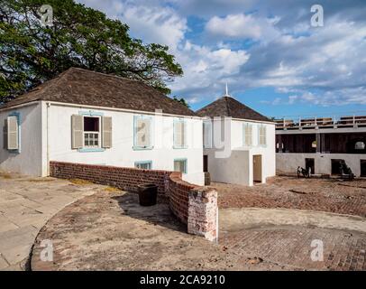 Fort Charles, Port Royal, Kingston Parish, Giamaica, Indie Occidentali, Caraibi, America Centrale Foto Stock