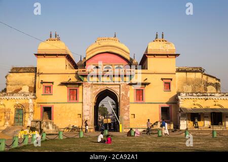 Ramnagar Fort, Varanasi, Utttar Pradesh, India, Asia Foto Stock