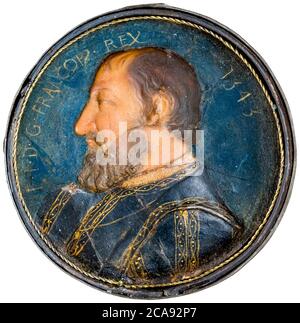 Francesco i (1494-1547), Re di Francia, scultura di artista sconosciuto, prima del 1599 Foto Stock