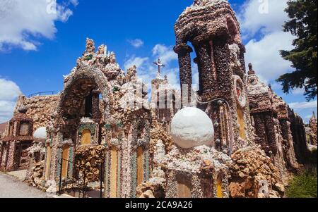 Lower Arcade a Grotte of the Redemption a West Bend, Iowa Foto Stock