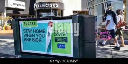 SAN FRANCISCO VIVE CON IL CORONAVIRUS Foto Stock