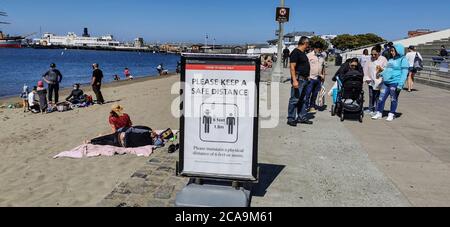 SAN FRANCISCO VIVE CON IL CORONAVIRUS Foto Stock