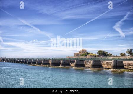 Porto di Sables-d'Olonne in Vandea (francia) Foto Stock