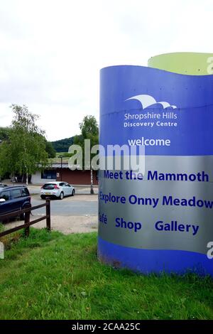 Shropshire Hills Discovery Center, Craven Arms, Shropshire, Inghilterra, Regno Unito Foto Stock