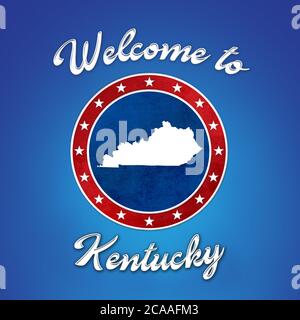 Benvenuti al Kentucky Foto Stock