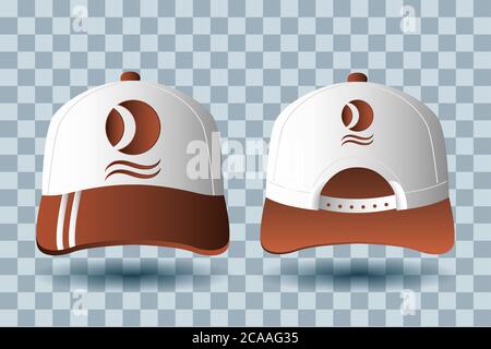 sport caps marcare a caldo accessori icone disegno vettoriale illustrazione Illustrazione Vettoriale