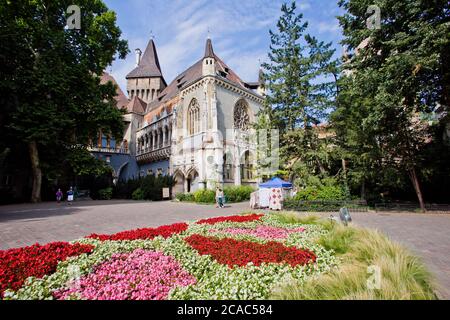Il Parco cittadino di Budapest, conosciuto anche come Parco Városliget Foto Stock