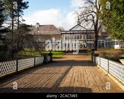 Pavilion Gardens Buxton Derbyshire Dales Inghilterra Foto Stock