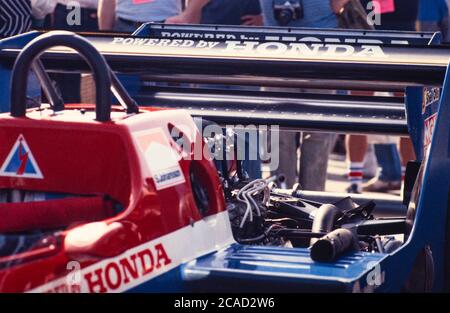 Immagine d'archivio: Gran Premio di Gran Bretagna a Brands Hatch 1982 ? Foto Stock