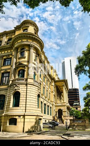 Biblioteca Nazionale del Brasile a Rio de Janeiro Foto Stock