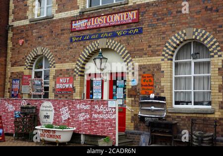 Land of Lost Content, National Museum of Popular Culture, Craven Arms, Shropshire, Inghilterra, Regno Unito Foto Stock