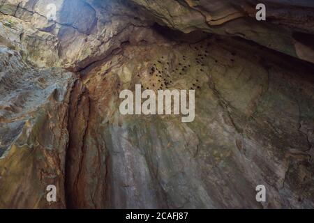 Belle montagne di marmo e da Nang, Vietnam Foto Stock