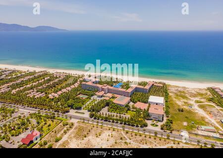 Vista dalle montagne di marmo, Da Nang, Vietnam Foto Stock