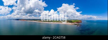 Budleigh Salterton Panorama Foto Stock