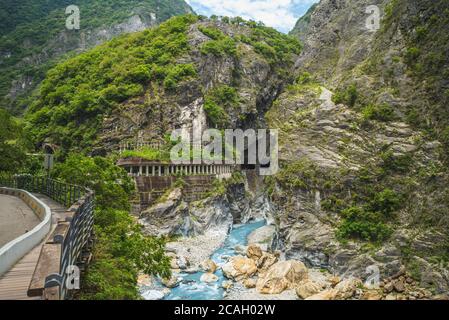 Scenario del Parco Nazionale di Taroko a Hualien, Taiwan Foto Stock