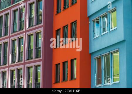 Marktplatz o Piazza del mercato nel centro della città, Stoccarda, Stato federale Baden-Württemberg, Germania del Sud, Europa centrale Foto Stock