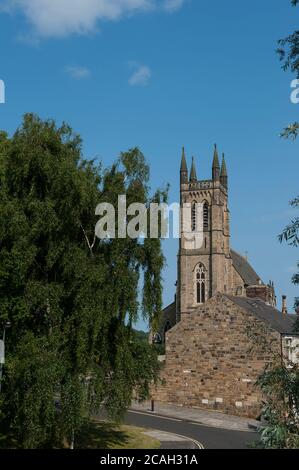Nostra Signora della Misericordia e Chiesa di San Godrico nella città cattedrale di Durham, contea di Durham, Inghilterra. Foto Stock