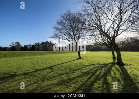 Casa chiamata Muckross House nel Killarney National Park situato a Killarney, contea di Kerry, Irlanda Foto Stock
