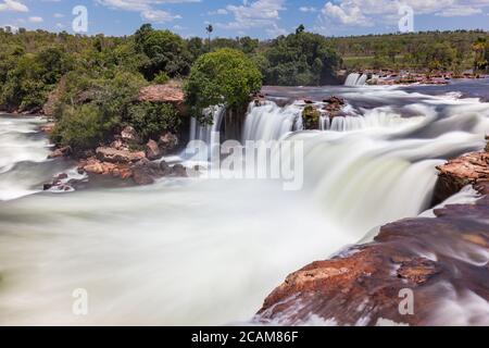 Velhaa's Waterfal - Jalapao - Tocantins - Brasile Foto Stock