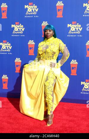 LOS ANGELES - GIU 15: Spice, Grace Latoya Hamilton al MTV Movie & TV Awards 2019 al Barker Hanger il 15 giugno 2019 a Santa Monica, CA Foto Stock