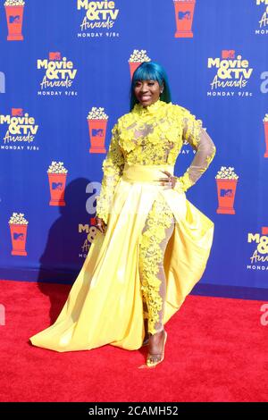 LOS ANGELES - GIU 15: Spice, Grace Latoya Hamilton al MTV Movie & TV Awards 2019 al Barker Hanger il 15 giugno 2019 a Santa Monica, CA Foto Stock