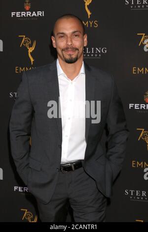 LOS ANGELES - AGOSTO 22: Bryton James al ricevimento del Daytime Peer Group ATAS alla Television Academy il 22 Agosto 2018 a North Hollywood, CA Foto Stock