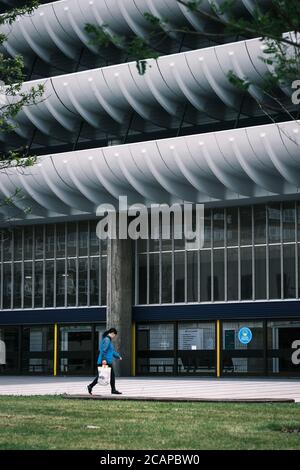 Stazione degli autobus Preston, Lancashire, Regno Unito. Foto Stock