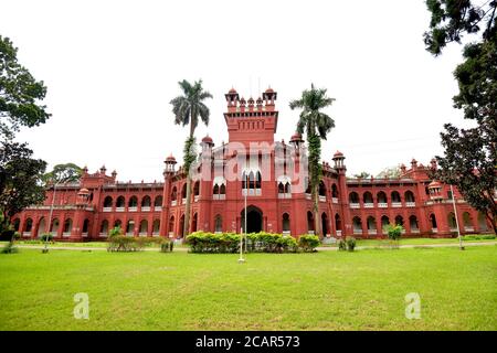 Dhaka. 8 agosto 2020. Photo taken on 8 agosto 2020 mostra la Sala Curzon dell'Università di Dhaka a Dhaka, Bangladesh. Le istituzioni educative in Bangladesh rimangono chiuse a causa della pandemia del COVID-19. Credit: Xinhua/Alamy Live News Foto Stock