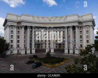 Ministero degli Affari Esteri dell'Ucraina. Vista aerea. Foto Stock