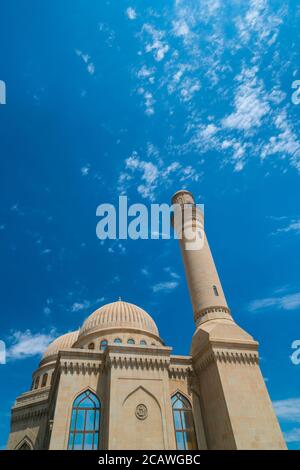 Moschea Bibi-Heybat, Città di Baku, Azerbaigian, Medio Oriente Foto Stock