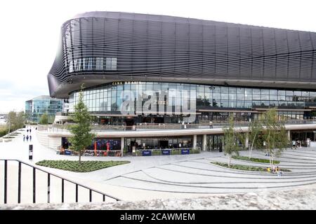 Westquay Shopping Centre, vista esterna, Barrate Quarter, Southampton, Inghilterra, Regno Unito, agosto 2020 Foto Stock