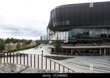 Westquay Shopping Centre, vista esterna, Barrate Quarter, Southampton, Inghilterra, Regno Unito, agosto 2020 Foto Stock