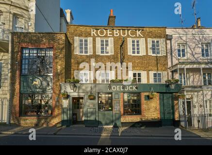 il pub roebuck a richmond Foto Stock