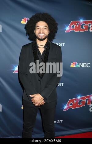 LOS ANGELES - AGOSTO 27: Mackenzie alla Stagione 'America's Got Talent' 14 Live Show Red Carpet al Dolby Theatre il 27 agosto 2019 a Los Angeles, CA Foto Stock