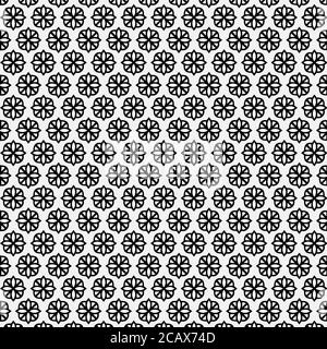 motivo floreale astratto fiore ornamento sfondo Illustrazione Vettoriale
