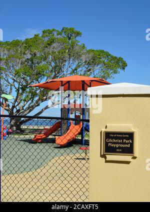 Gilchrist Park Playground est. 2018; Punta Gorda, Florida, USA. DSC0047.jpg Foto Stock
