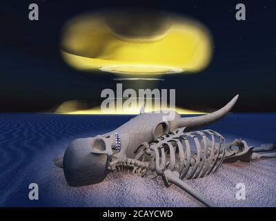 Potere di annientamento Foto Stock