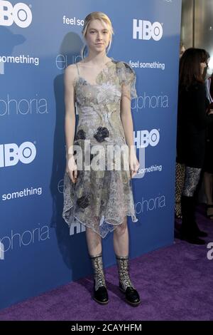 LOS ANGELES   GIU 4: Hunter Schafer alla Premiere DE 'Euphoria' di HBO al Cinerama Dome il 4 giugno 2019 a Los Angeles, California Foto Stock