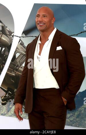 LOS ANGELES - LUGLIO 13: Dwayne Johnson al 'Fast & Furious Presents: Hobbs & Shaw' Premiere al Dolby Theatre il 13 Luglio 2019 a Los Angeles, CA Foto Stock