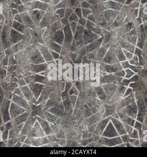 Modello senza giunture vecchio grugnoso Dirty Design invecchiato Foto Stock