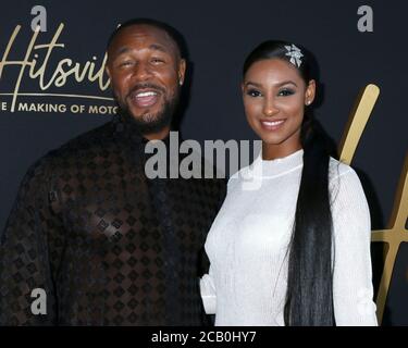 LOS ANGELES - 8 AGOSTO: Tank, Feather al 'Hitsville: The Making of Motown' Premiere all'Harmony Gold Theatre l'8 agosto 2019 a Los Angeles, California Foto Stock