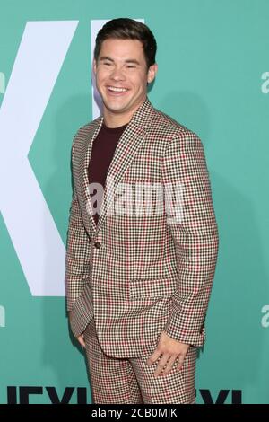 LOS ANGELES - OTT 3: Adam Devine alla prima 'Jexi' al Teatro Bruin il 3 ottobre 2019 a Westwood, CA Foto Stock