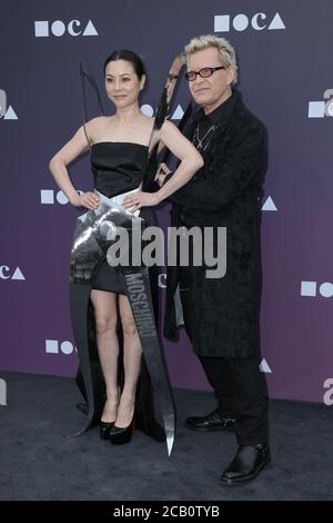 LOS ANGELES - MAGGIO 18: China Chow, Billy Idol al MOCA benefit 2019 al Geffen Contemporary al MOCA il 18 maggio 2019 a Los Angeles, California Foto Stock