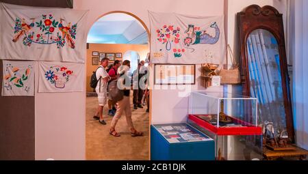 Museo di storia, Gabala City, Azerbaigian, Medio Oriente Foto Stock