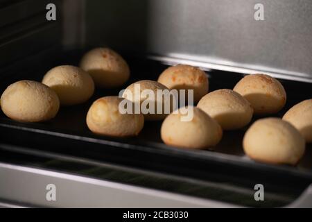 Supporto pane di formaggio, cucina brasiliana, brasile Foto Stock