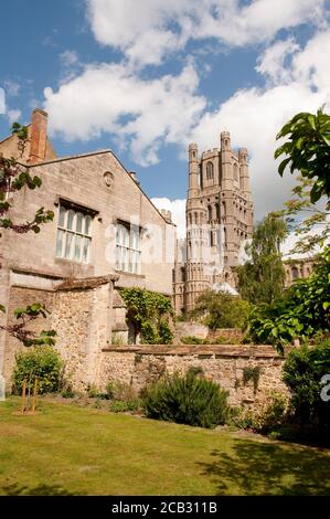 Cattedrale di Ely, Ely, Cambridgeshire, Inghilterra. Foto Stock