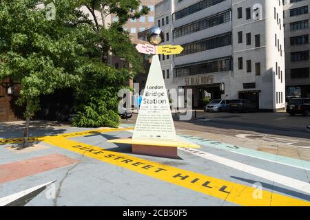 Il triangolo di Tooley Street Foto Stock